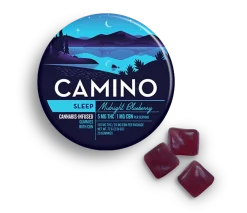 Camino Midnight Blueberry Sleep Gummies